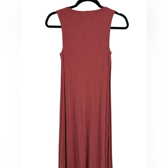 Hatch Pink Salmon Sleeveless Maxi Dress Maternity Size XS - Picture 3 of 6